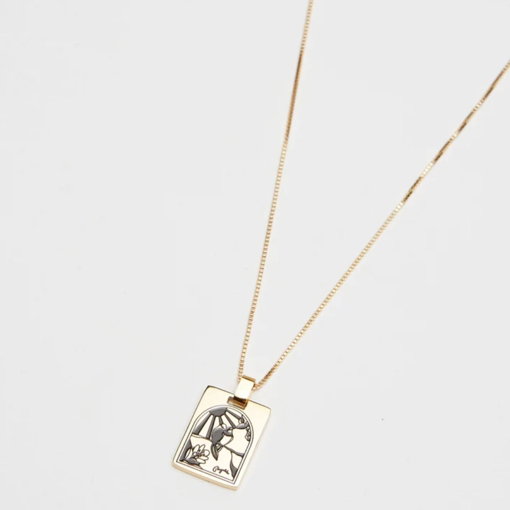 BAGATIBA LONG CAGE NECKLACE - Picture 15 of 16